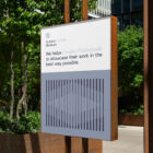 Metal sign project from outdoor branding mockups.