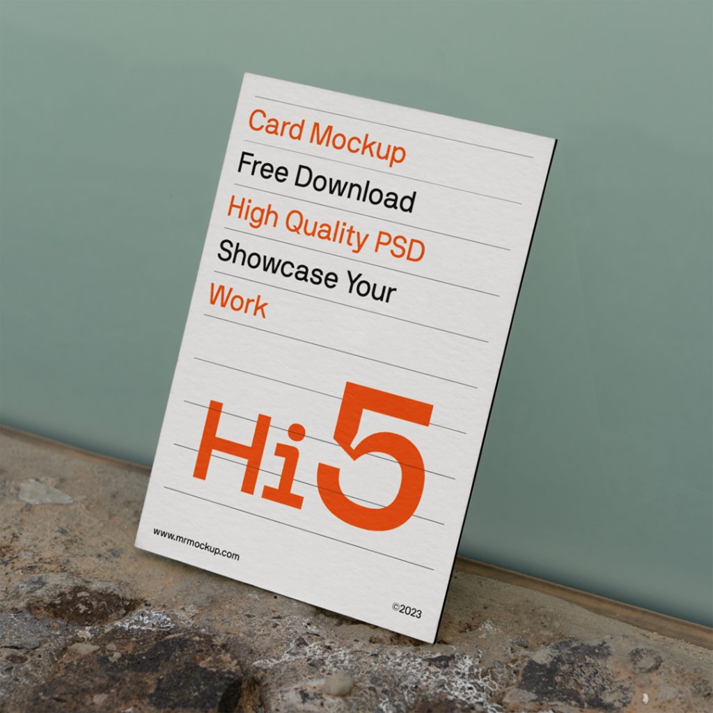Blueprint Holder PSD Mockup, Standing and Dropped – Original Mockups