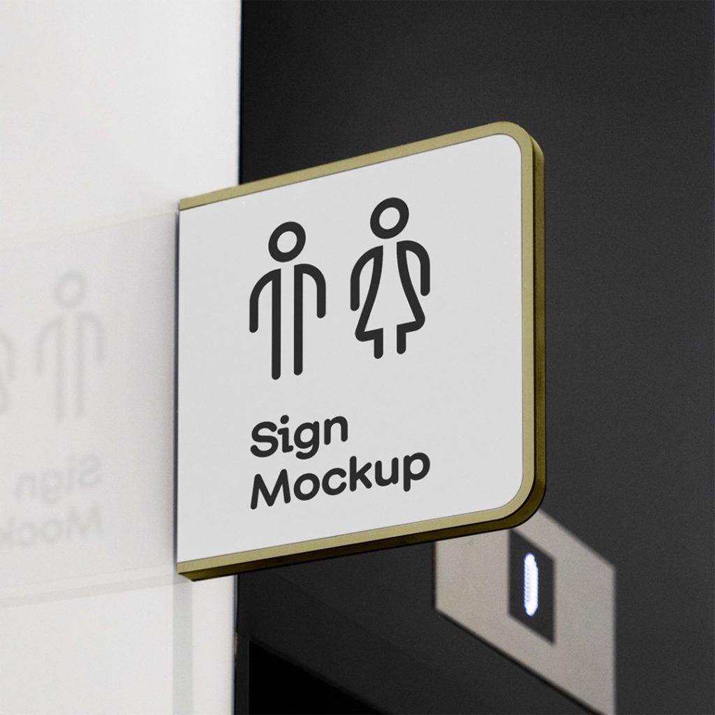Free Sign Mockups — Mr.Mockup | Graphic Design Freebies