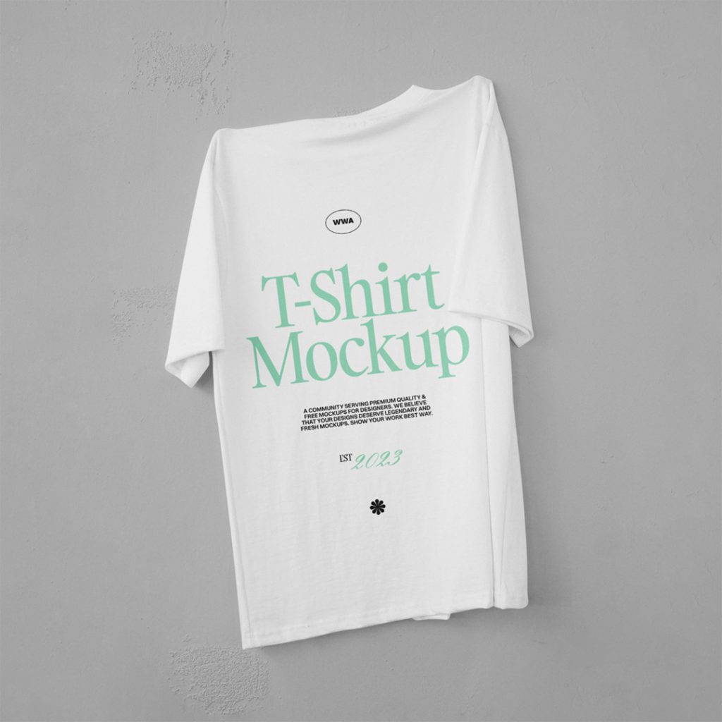 Women T-Shirt PSD Mockup — Mr.Mockup