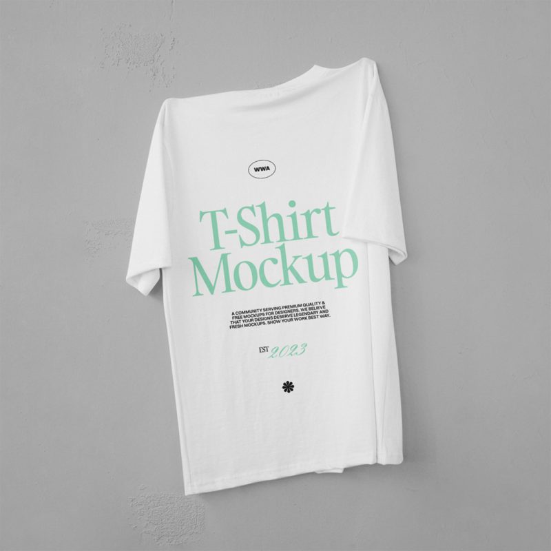 Free T-Shirt Mockups — Mr.Mockup | Graphic Design Freebies