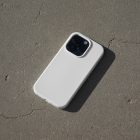 iPhone pro with case laying on concrete ground from outdoor apparel mockups vol.2.