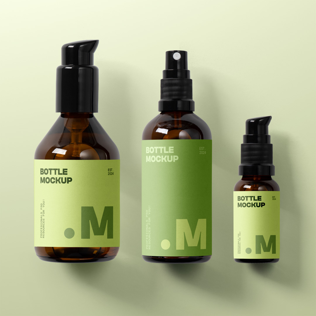 Free Bottle Mockups — Mr.Mockup | Graphic Design Freebies