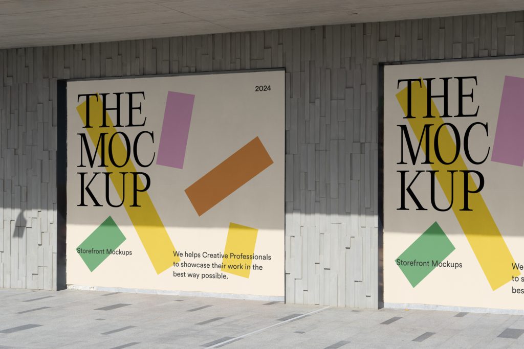 Elevation Storefront Mockup 05 SFM — Mr.Mockup
