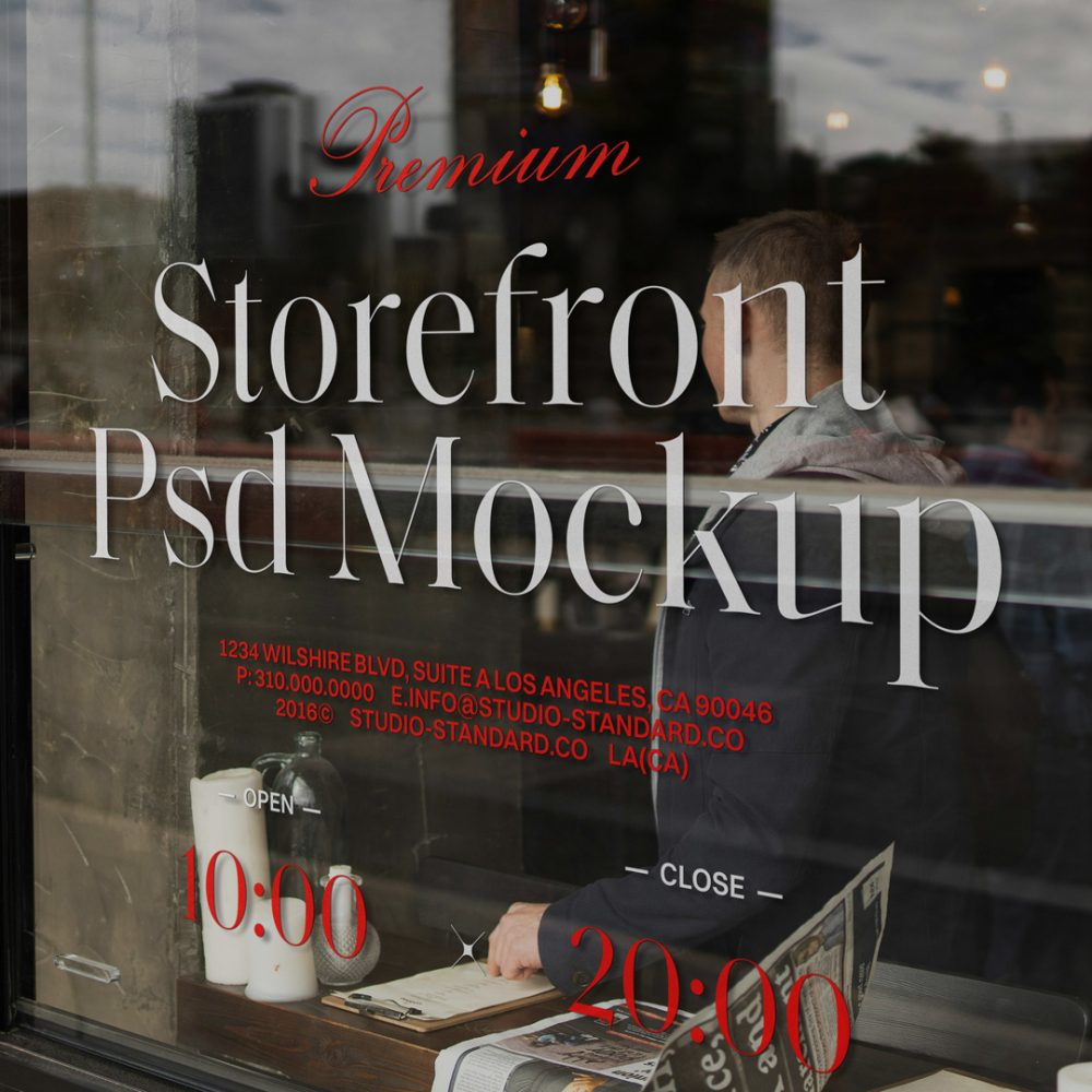 Free Storefront Mockups — Mr.Mockup | Graphic Design Freebie
