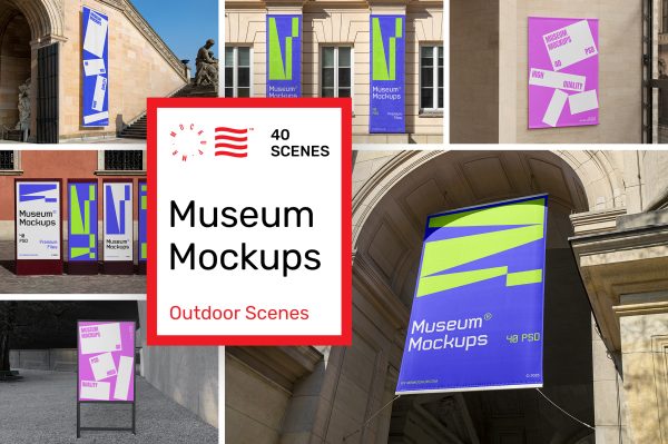 Museum Mockups