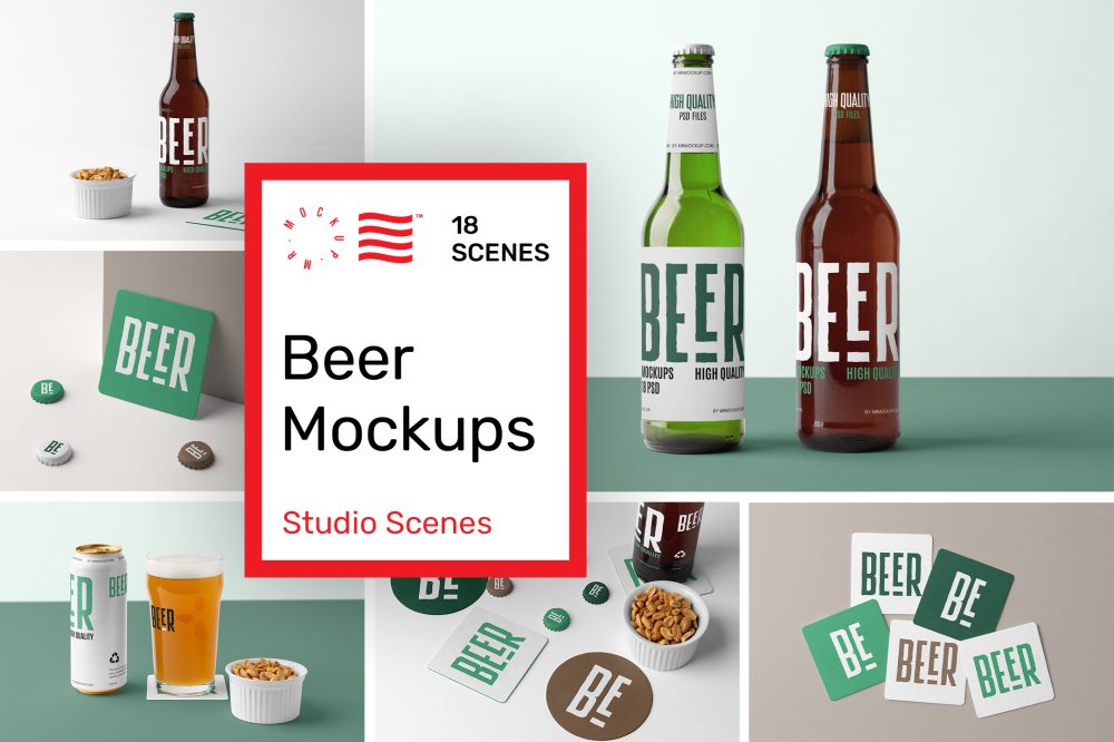 Beer Mockups