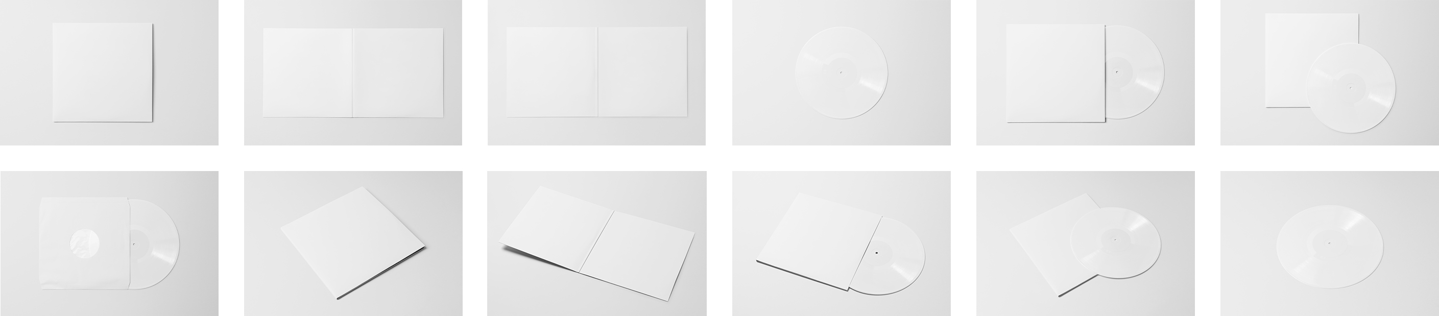 Compilation of all scenes from Vinyl Mockups.