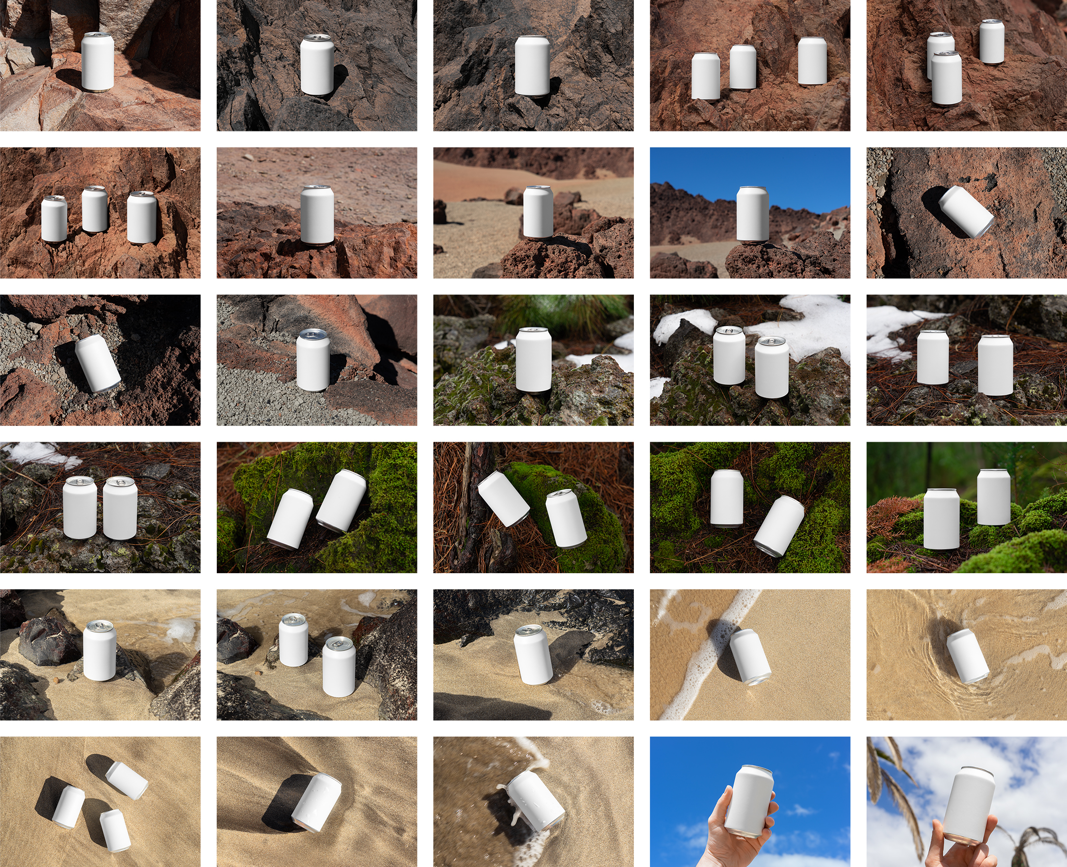 Compilation of all scenes from the Can Mockups.