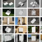 Compilation of all scenes from the Outdoor Branding Mockups.