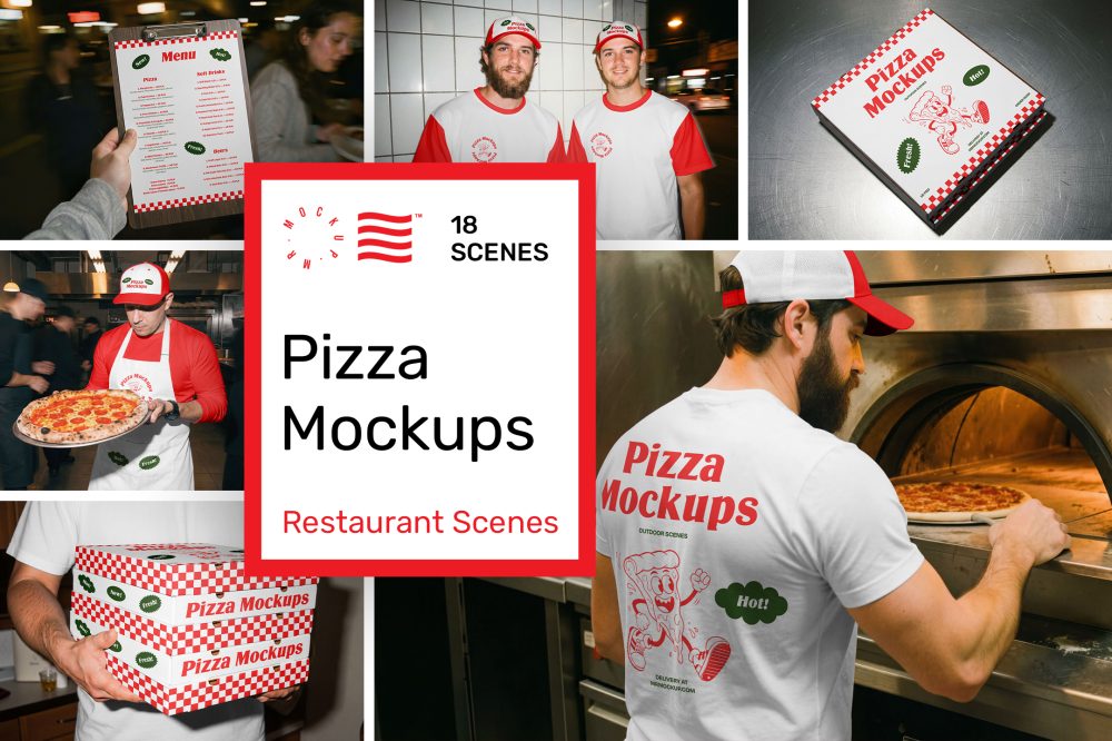 Pizza Mockups