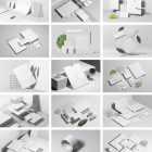 Compilation of all scenes from the Stationery Mockups.