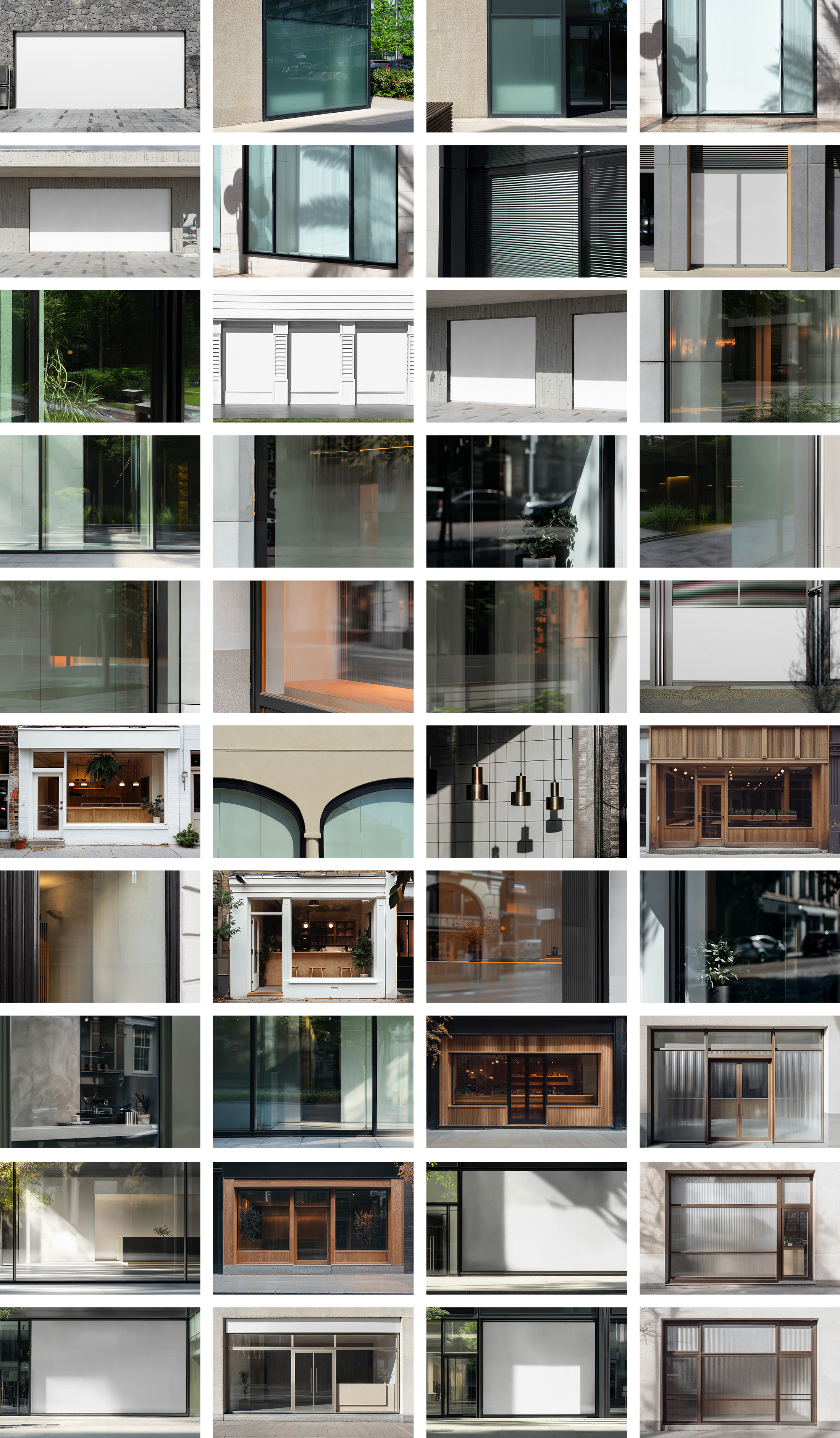 Compilation of all scenes from the Storefront Mockups.