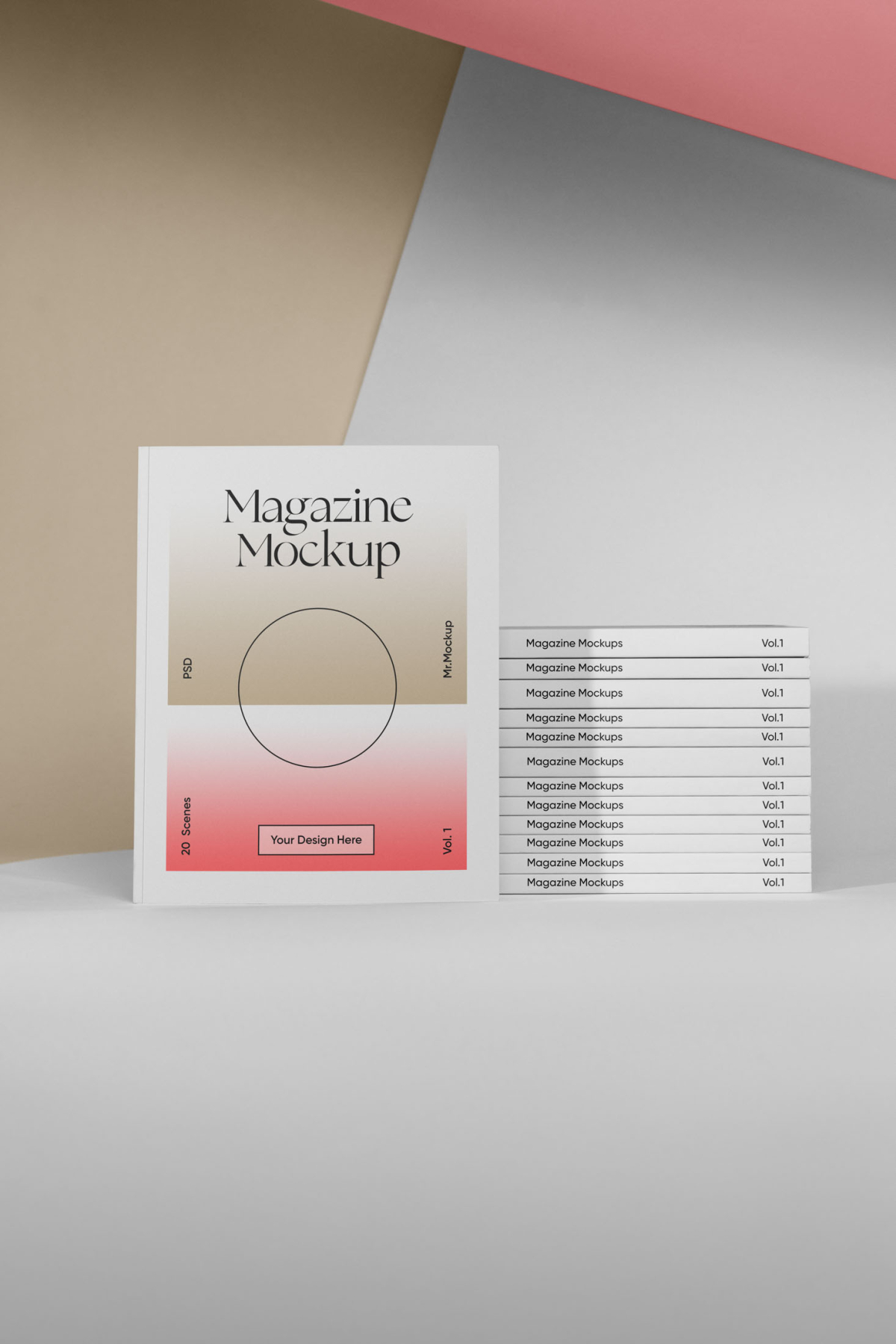 Magazine Mockup Set MMV1
