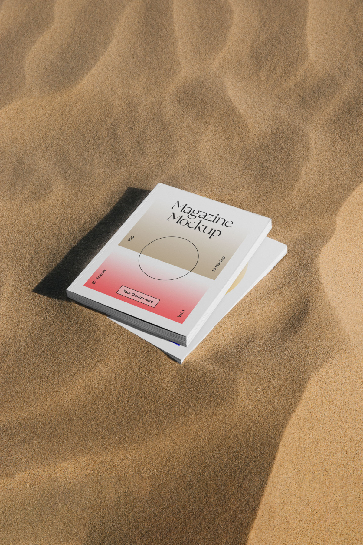 Two Magazine Mockups MMV1