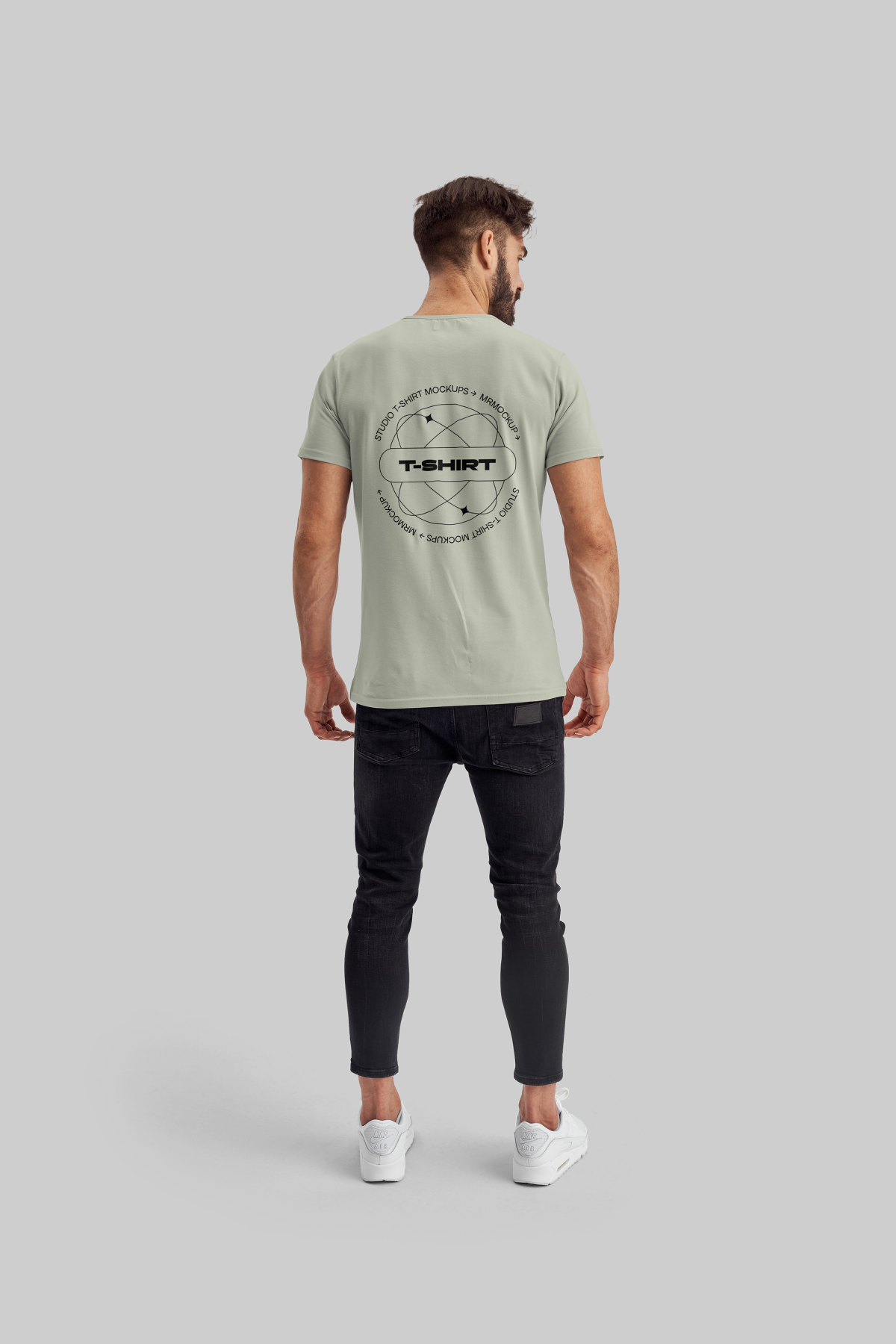 Back T-Shirt Mockup 01 STSM