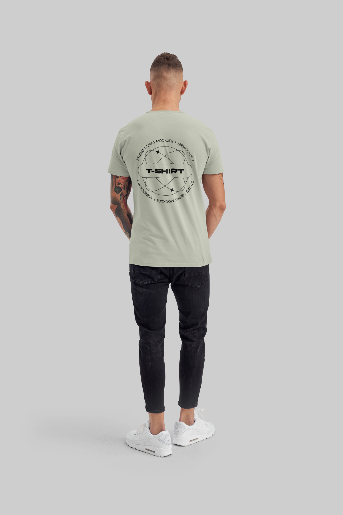 Back T-Shirt Mockup 03 STSM
