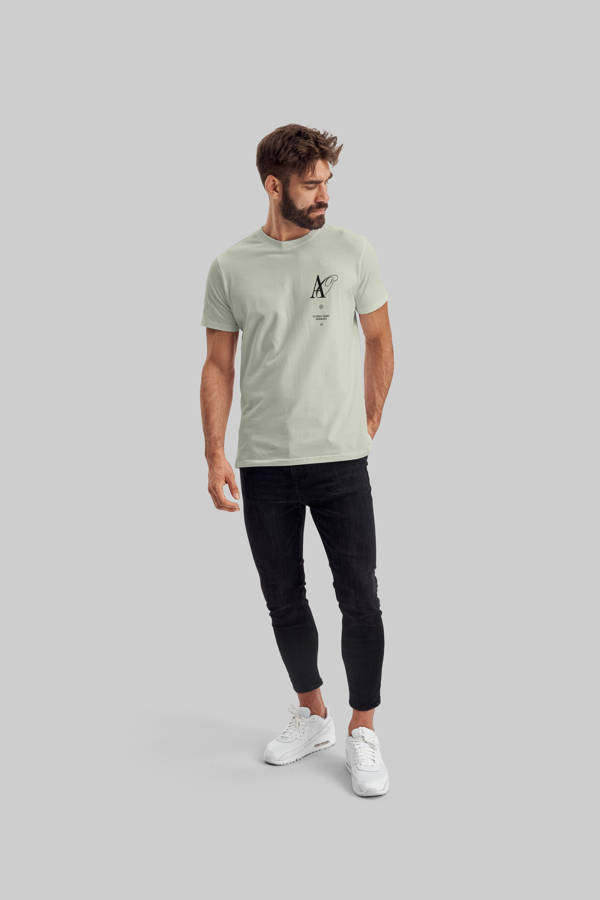 Front T-Shirt Mockup 04 STSM