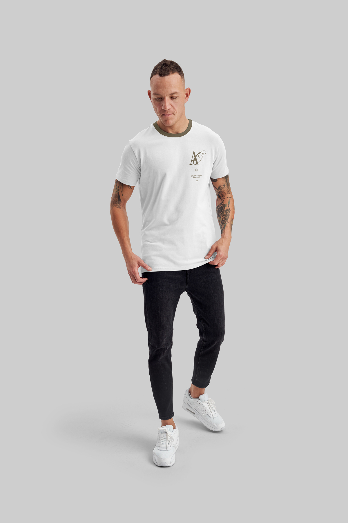 Front T-Shirt Mockup 06 STSM