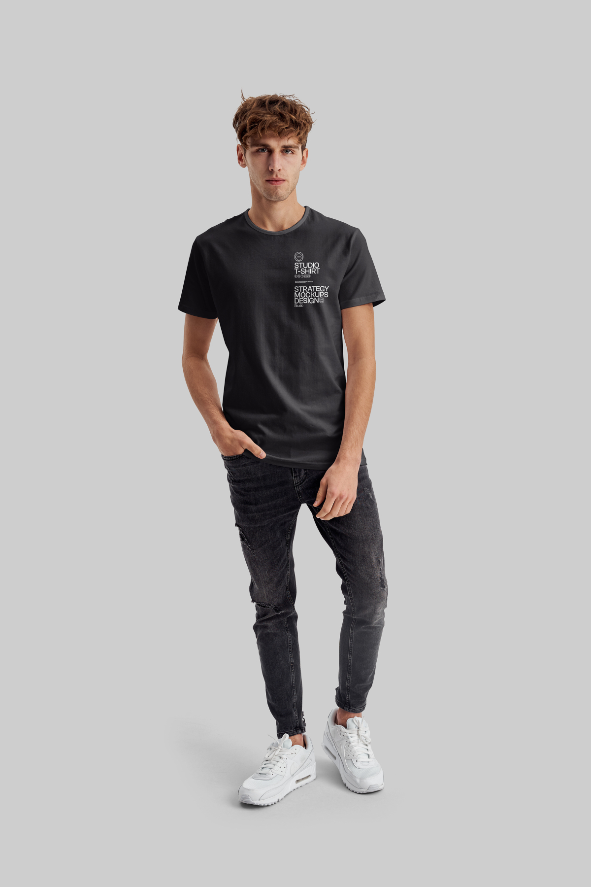 Front T-Shirt Mockup 07 STSM