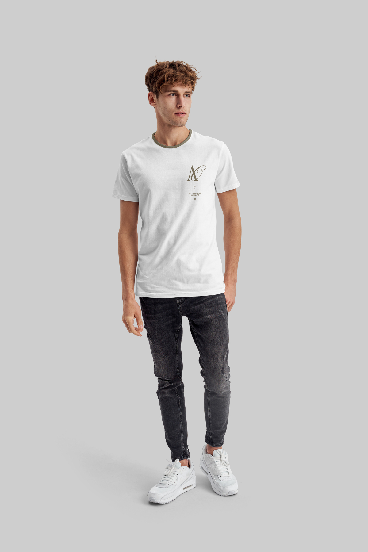 Front T-Shirt Mockup 08 STSM