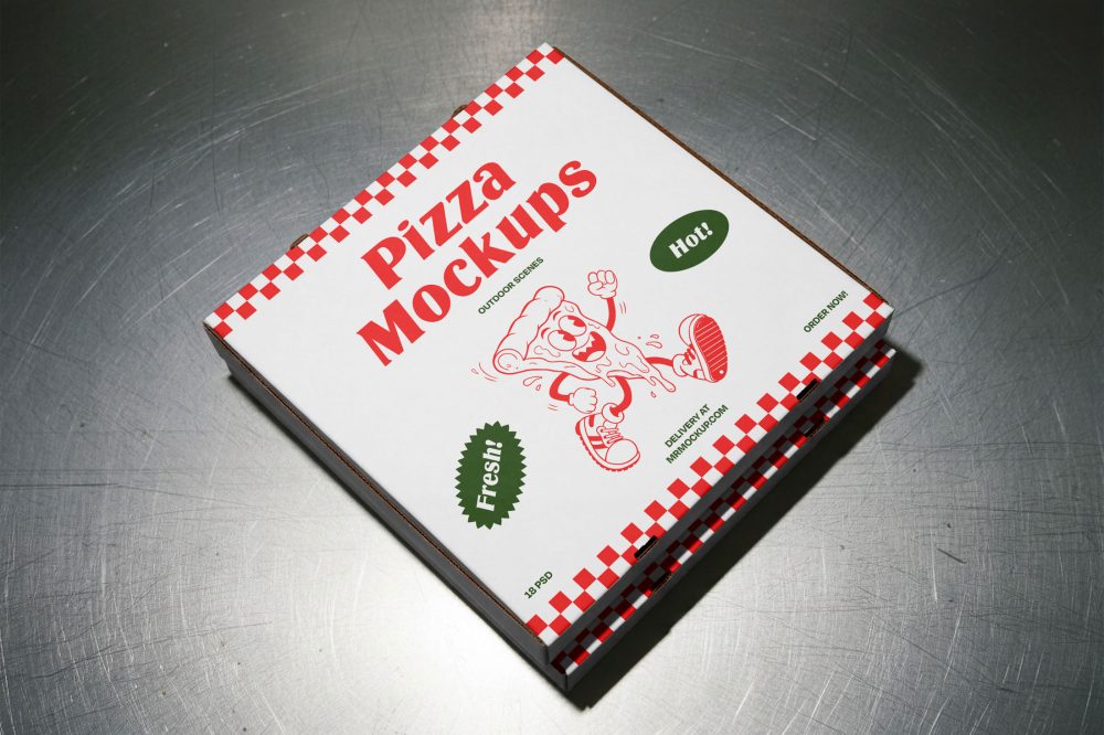 Pizza Box Mockups 03 PZM