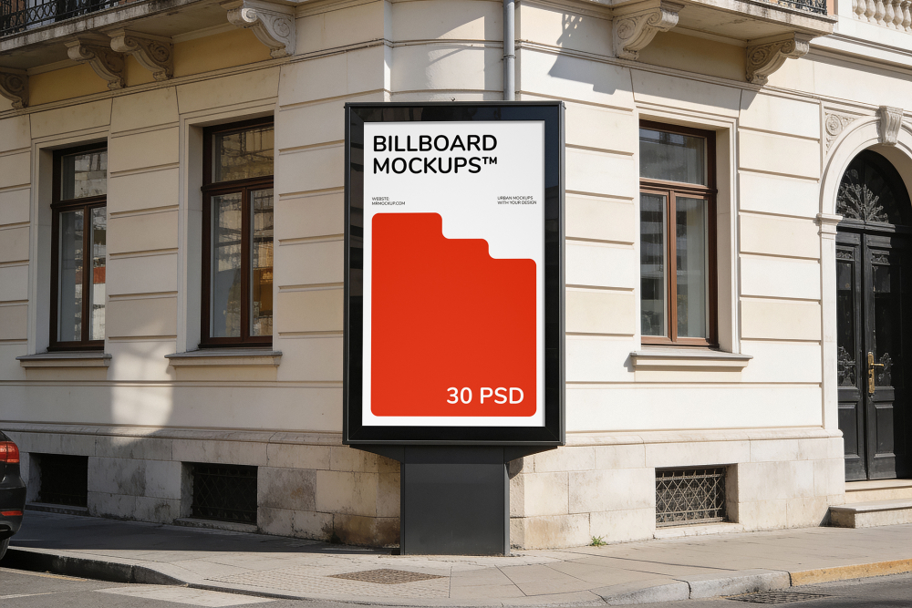 City Poster Mockup 03 CBMV3