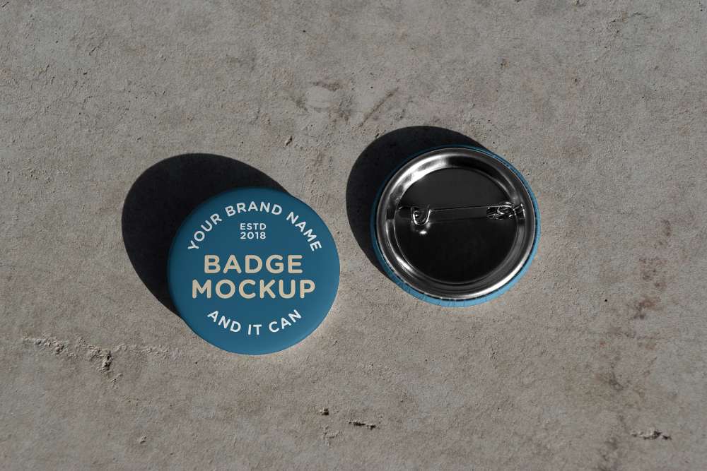 Two Outdoor Badge Mockups 03 OBGM