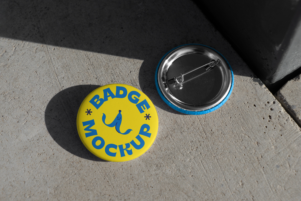 Two Outdoor Badge Mockups 05 OBGM
